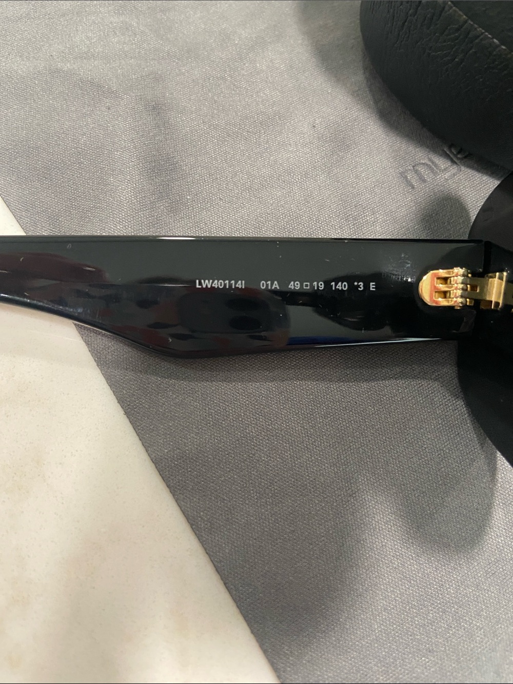 Loewe 49mm Retangular Sunglasses - Picture 7 of 8